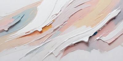 The primary subject of the image is a painting, which is a digital art piece. The painting features a white background with various colors and textures, creating a visually appealing and artistic composition. The colors and mood of the painting are vibrant and lively, with a focus on the white background and the different colors and textures that make up the artwork.