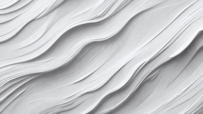 The primary subject of the image is a large, white, curved sheet of paper. The paper appears to be folded or manipulated in a way that creates a visually interesting and dynamic pattern. The setting is a white background, which allows the paper to stand out as the main focus of the image. The visual style is a combination of artistic expression and technical skill, as the paper has been carefully manipulated to create the desired effect. The colors and mood of the image are predominantly white, giving it a clean and