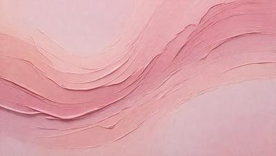 The primary subject of the image is a pink, swirling, and flowing substance, which appears to be a blend of paint and a creamy substance. The setting is a pink background, which complements the pink substance. The visual style is a combination of painting and digital art, creating a unique and artistic appearance. The colors and mood of the image are predominantly pink, giving it a warm and inviting atmosphere.