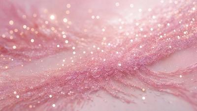 The primary subject of the image is a close-up of a person's back, featuring a pink and white color scheme. The setting is a pink background, which adds to the overall mood of the image. The visual style is a combination of a photo and digital art, creating a unique and artistic representation of the person's back.