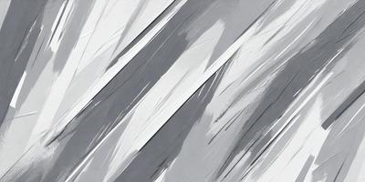 The primary subject of the image is a pattern of white and gray stripes. The setting is a gray background, and the visual style appears to be a digital art or illustration. The colors and mood of the image are predominantly gray and white, creating a clean and minimalist appearance.