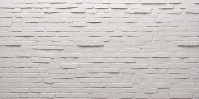 The primary subject of the image is a white brick wall. The setting is a plain white wall, and the visual style is a photo. The colors and mood of the image are predominantly white, giving it a clean and minimalist appearance.