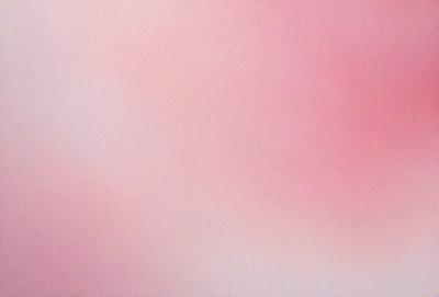 The primary subject of the image is a large, pink surface. The setting is a white background, and the visual style appears to be a painting or drawing. The dominant colors are pink and white, creating a warm and inviting atmosphere.