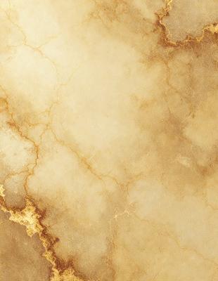 The primary subject of the image is a marble wall with a yellowish tint. The setting is a room with a marble surface, and the visual style is a close-up of the marble wall. The colors and mood of the image are warm and earthy, with the yellowish tint adding a sense of age and history to the marble surface.