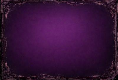 Purple background with a patterned design.