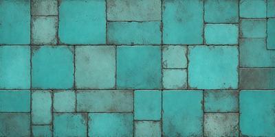 The primary subject of the image is a blue and white tile wall. The setting is a room with a blue and white tile wall, which serves as the background. The visual style is a photo, and the dominant colors are blue and white. The overall atmosphere is clean and modern.