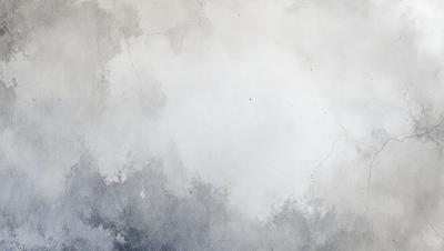 The primary subject of the image is a white cloudy sky. The setting is a cloudy, gray sky, which creates a moody atmosphere. The visual style is a painting, with the artist using a brush to create the cloudy sky. The colors and mood of the image are predominantly gray and cloudy, giving it a somewhat gloomy appearance.