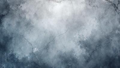 The primary subject of the image is a blue and white cloudy sky. The setting is a cloudy sky with a blue background. The visual style is a digital art or illustration, creating a moody atmosphere.