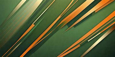 The primary subject of the image is a close-up of a green plant with yellow and orange accents. The setting is a green background, which adds to the natural and vibrant atmosphere of the scene. The visual style is a combination of a photo and digital art, creating a unique and eye-catching representation of the plant. The colors and mood of the image are predominantly green and yellow, with the orange accents adding a touch of warmth and energy to the overall composition.