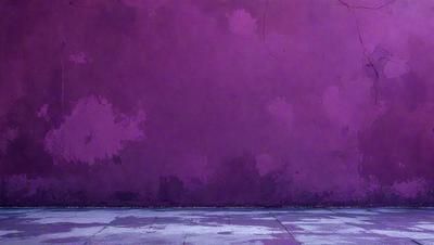 The primary subject of the image is a purple wall with a purple background. The setting is a room with a purple wall, and the visual style is a digital art or illustration. The dominant colors and overall atmosphere are purple, creating a unique and artistic appearance.