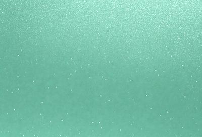 The primary subject of the image is a close-up of a green background with a pattern of white dots. The setting appears to be a dark room, and the visual style is a combination of a photo and digital art. The dominant colors are green and white, creating a calm and soothing atmosphere.