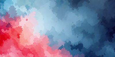 The primary subject of the image is a blue and pink cloudy sky. The setting is a colorful, cloudy background, which adds to the overall atmosphere of the scene. The visual style of the image is a combination of digital art and illustration, creating a unique and vibrant appearance. The dominant colors in the image are blue and pink, which contribute to a sense of calmness and tranquility.
