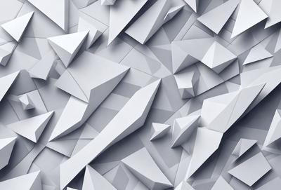 The primary subject of the image is a large, intricate, and detailed white paper cutout of a mountain. The paper cutout is set against a white background, giving it a clean and minimalist appearance. The visual style of the image is a combination of digital art and illustration, as the paper cutout is created using a computer-aided design (CAD) software. The colors and mood of the image are predominantly white, giving it a calm and serene atmosphere.