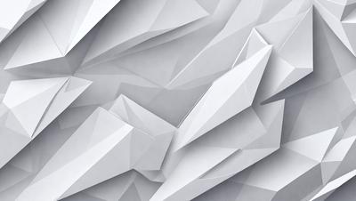 The primary subject of the image is a large, white, and textured wall. The setting is a room with a gray background. The visual style is a combination of photo and digital art, creating a unique and intricate pattern. The dominant colors are white and gray, giving the wall a clean and modern appearance.