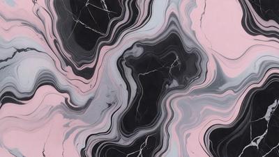 The primary subject of the image is a marble-like pattern, which is the main focus of the image. The setting is a black and white marble-like surface, which serves as the backdrop for the pattern. The visual style of the image is a close-up of the marble-like pattern, showcasing its intricate details. The colors and mood of the image are predominantly black and white, giving it a classic and elegant appearance.