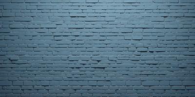The primary subject of the image is a blue brick wall. The setting is a brick wall with a blue background. The visual style is a photo of the brick wall. The dominant colors are blue and white, creating a calm and serene atmosphere.