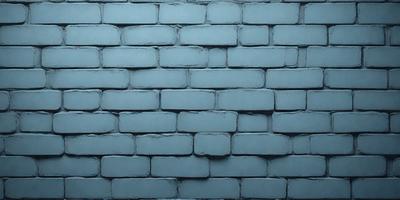 The primary subject of the image is a brick wall. The setting is a blue brick wall, which gives the scene a unique and striking appearance. The visual style of the image is a photo, capturing the details and textures of the brick wall. The dominant colors in the image are blue and grey, creating a calm and serene atmosphere.