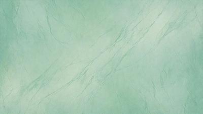 The primary subject of the image is a green marble wall with a pattern of white streaks. The setting is a bathroom, and the visual style is a photo. The dominant colors are green and white, creating a calm and soothing atmosphere.