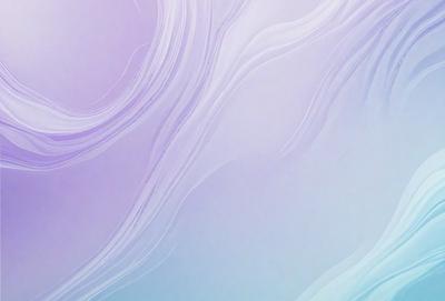 The primary subject of the image is a purple and white swirl pattern. The setting is a white background, and the visual style appears to be a digital art or illustration. The dominant colors are purple and white, creating a calming and soothing atmosphere.