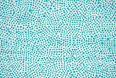The primary subject of the image is a blue and white pattern, which is the main focus of the image. The setting is a blue background, and the visual style is a patterned background. The colors and mood of the image are predominantly blue and white, creating a calm and serene atmosphere.
