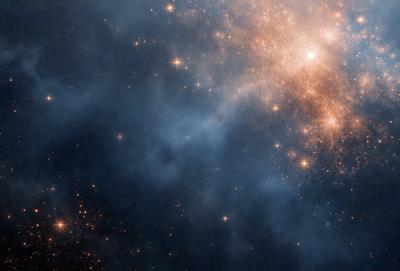 The primary subject of the image is a bright, colorful, and vibrant starry sky. The setting is a dark, cloudy night with a backdrop of a bright, colorful, and vibrant starry sky. The visual style is a photo of a starry sky, showcasing the beauty of the night sky. The colors and mood of the image are bright, colorful, and vibrant, creating a sense of wonder and awe.