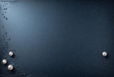 The primary subject of the image is a blue background with a black and white photo of a sky. The setting is a dark room, and the visual style is a black and white photo. The colors and mood of the image are predominantly dark and moody, with the blue background providing a contrasting element.