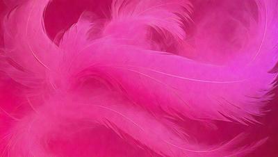 The primary subject of the image is a pink feather, which is the main object, scene, or focus of the image. The setting or background is a pink surface, which adds to the overall atmosphere of the image. The visual style of the image is a close-up of the pink feather, showcasing its details and texture. The colors and mood of the image are predominantly pink, creating a warm and inviting atmosphere.
