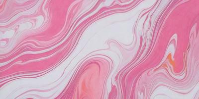 The primary subject of the image is a pink and white marbled wallpaper. The setting is a room with a pink and white marbled wallpapered wall. The visual style is a patterned wallpaper, which gives the room a unique and elegant appearance. The dominant colors are pink and white, creating a warm and inviting atmosphere.