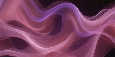 The primary subject of the image is a purple and pink swirl, which appears to be a digital art or illustration. The setting is a dark background, which contrasts with the swirl. The visual style is a combination of digital art and illustration, creating a unique and artistic appearance. The colors and mood of the image are predominantly purple and pink, giving it a vibrant and lively atmosphere.