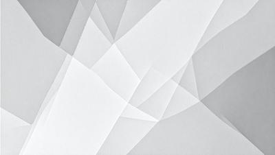 The image features a white background with a pattern of triangles. The triangles are arranged in a way that creates a visually interesting and unique design. The primary subject of the image is the white background with the triangular pattern, which serves as the focal point of the scene. The setting or background is a white surface, which provides a clean and minimalist appearance to the overall design. The visual style of the image is a combination of digital art and illustration, as the triangular pattern is created through a digital medium. The colors