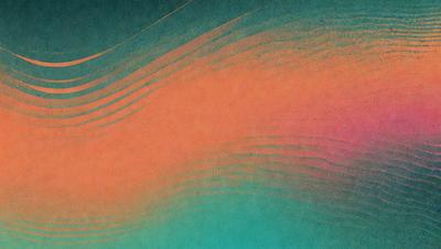 The primary subject of the image is a colorful, swirling pattern that appears to be a digital art or illustration. The setting is a blue background, which contrasts with the vibrant colors of the swirling pattern. The visual style suggests that the image is a creative and artistic representation of a swirling motion. The dominant colors are blue and orange, creating a lively and energetic atmosphere.
