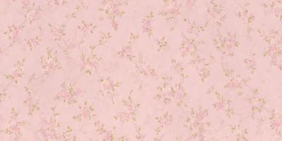 The primary subject of the image is a pink floral pattern, which is the main focus of the image. The setting is a wall, and the visual style is a patterned wallpaper. The dominant colors in the image are pink and white, creating a warm and inviting atmosphere.