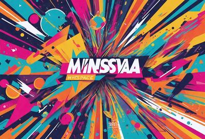 The primary subject of the image is a colorful and vibrant poster featuring the word "Minsvaa" in bold letters. The setting is a colorful and abstract background, which adds to the overall visual style of the poster. The poster appears to be a digital art or illustration, showcasing a creative and eye-catching design. The dominant colors in the poster are bright and lively, creating a cheerful and energetic atmosphere.