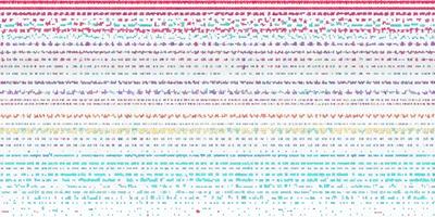 The primary subject of the image is a colorful pattern or design, which is displayed across a large portion of the image. The setting appears to be a white background, which contrasts with the vibrant colors of the pattern. The visual style of the image is a combination of digital art and illustration, creating a unique and eye-catching design. The colors and mood of the image are lively and energetic, with a focus on the bright and bold hues of the pattern.