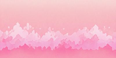 The primary subject of the image is a pink background with a watercolor-like appearance. The setting is a pink sky, which creates a serene and calming atmosphere. The visual style is a combination of watercolor and digital art, giving the image a unique and artistic touch. The colors and mood of the image are predominantly pink, which adds a sense of warmth and tranquility to the scene.