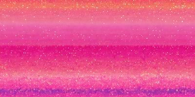 The primary subject of the image is a pink and purple sky with a starry background. The setting is a beach, and the visual style is a combination of a photo and digital art. The colors and mood of the image are vibrant and lively, with the pink and purple hues creating a warm and inviting atmosphere.