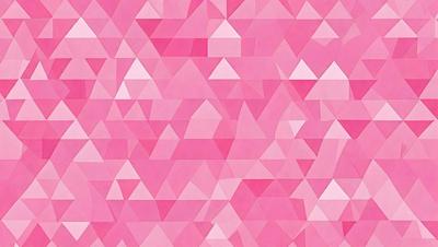 The primary subject of the image is a pink and white geometric pattern. The setting is a pink background, and the visual style is a digital art or illustration. The dominant colors are pink and white, creating a warm and inviting atmosphere.