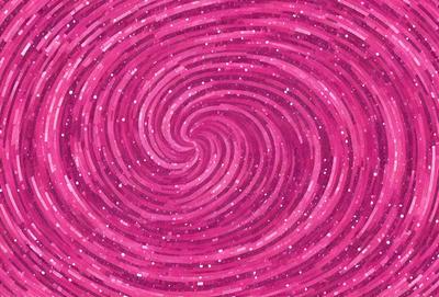 The primary subject of the image is a pink spiral pattern, which is the main object, scene, or focus of the image. The setting or background is a pink surface, which adds to the overall atmosphere of the image. The visual style of the image is a combination of photo and digital art, creating a unique and eye-catching pattern. The colors and mood of the image are predominantly pink, giving it a warm and inviting feel.