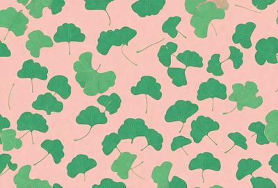 The primary subject of the image is a pattern of green leaves, which are the main objects in the scene. The leaves are arranged in a visually appealing manner, creating a sense of harmony and balance. The setting is a pink background, which adds a touch of warmth and contrast to the green leaves. The visual style of the image is a combination of digital art and illustration, as the leaves are carefully crafted and arranged to create a cohesive and aesthetically pleasing design. The colors and mood