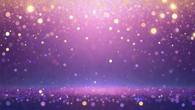 The primary subject of the image is a purple background with a multitude of bright, shining lights. The setting appears to be a night sky, with the lights creating a mesmerizing and captivating visual effect. The visual style of the image is a combination of digital art and illustration, as the lights are depicted in a way that resembles a painting or drawing. The colors and mood of the image are predominantly purple and blue, with the bright lights adding a sense of warmth and energy to