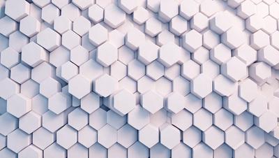 The primary subject of the image is a large, white, and square-shaped pattern. The pattern is composed of numerous small white squares, creating a visually striking and uniform design. The setting is a white background, which provides a clean and uncluttered environment for the pattern to stand out. The visual style of the image is a digital art or illustration, as it is a well-crafted and detailed design. The colors and mood of the image are predominantly white, giving it a clean, minimalist,