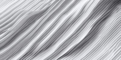 The primary subject of the image is a large, white, wavy surface that resembles a wave or a ripple. The setting is a white background, which creates a clean and minimalist visual style. The image is a digital art or illustration, showcasing the artist's skill in creating a realistic and visually appealing representation of the wave. The colors and mood of the image are predominantly white, giving it a calm and serene atmosphere.