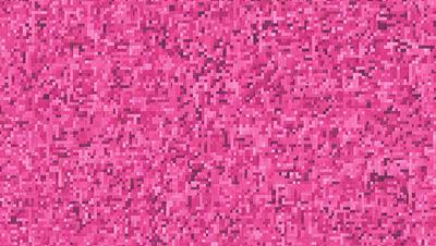 The primary subject of the image is a close-up of a pink background with a pattern of pink and white squares. The setting is a pink surface, and the visual style appears to be a digital art or illustration. The dominant colors in the image are pink and white, creating a warm and vibrant atmosphere.