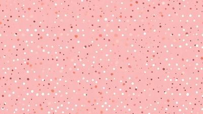 The primary subject of the image is a pattern of dots on a pink background. The setting is a close-up of the pattern, which appears to be a texture or a patterned surface. The visual style is a combination of a photo and a digital art, as it is a close-up of a pattern on a pink background. The colors and mood of the image are predominantly pink, with a slightly warm and inviting atmosphere.
