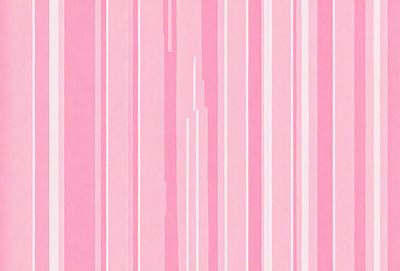 The primary subject of the image is a pink and white striped pattern. The setting is a wall, and the visual style appears to be a pattern or texture. The dominant colors are pink and white, creating a warm and inviting atmosphere.