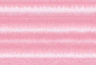 The primary subject of the image is a pink and white striped pattern. The setting is a wall, and the visual style is a patterned wallpaper. The dominant colors are pink and white, creating a warm and inviting atmosphere.