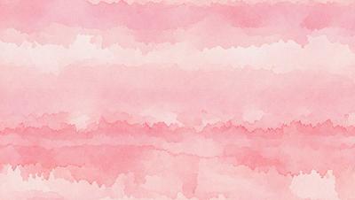 The primary subject of the image is a pink and white watercolor painting. The setting is a pink background, which adds a vibrant and warm atmosphere to the scene. The visual style is a watercolor painting, which gives the image a unique and artistic appearance. The dominant colors are pink and white, creating a sense of calmness and serenity.