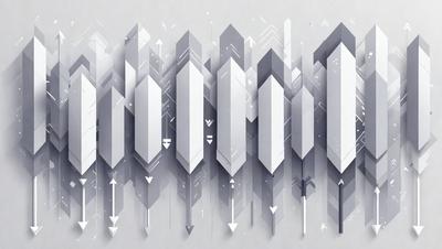 The primary subject of the image is a series of white, geometric shapes, which are arranged in a visually appealing manner. The setting is a white background, which provides a clean and minimalist appearance. The visual style is a combination of digital art and illustration, creating a modern and contemporary look. The colors and mood of the image are predominantly white, which gives it a clean, minimalist, and sophisticated feel.