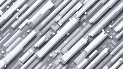 The primary subject of the image is a pattern of white squares, which are arranged in a visually appealing manner. The setting is a white background, which provides a clean and minimalist appearance. The visual style is a combination of digital art and illustration, creating a unique and modern look. The colors and mood of the image are predominantly white, giving it a clean, fresh, and minimalist feel.