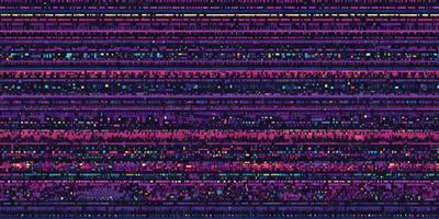 The primary subject of the image is a colorful, digital artwork featuring a purple and pink gradient. The setting is a computer screen, and the visual style is a combination of digital art and illustration. The dominant colors in the image are purple and pink, creating a vibrant and lively atmosphere.